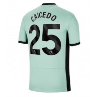 Moški Nogometni dresi Chelsea Moises Caicedo #25 Tretji 2023-24 Kratek Rokav